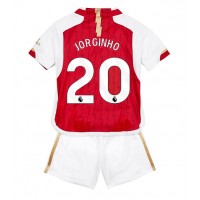 Arsenal Jorginho Frello #20 Replika babykläder Hemmaställ Barn 2023-24 Kortärmad (+ korta byxor)